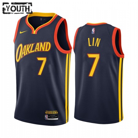 Maillot Basket Enfant Golden State Warriors Jeremy Lin 7 2020-21 City Edition Swingman